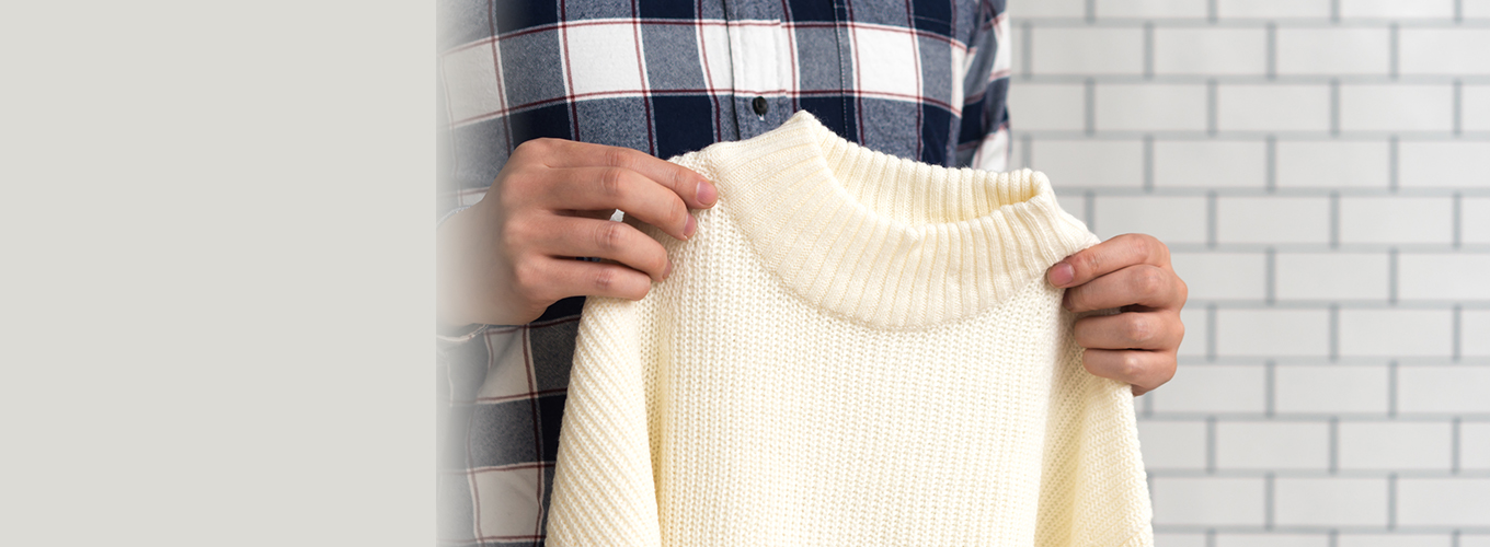 気になるセーターのニオイ、簡単に取る方法とは？